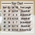 thumbnail image 3 of Xdegoge Slip On Shoes for Women Closed Toe Flat Mules Laser Cut Perforated Upper Faux Suede Classic Everyday Walking Casual Fashion Footwear, 3 of 8