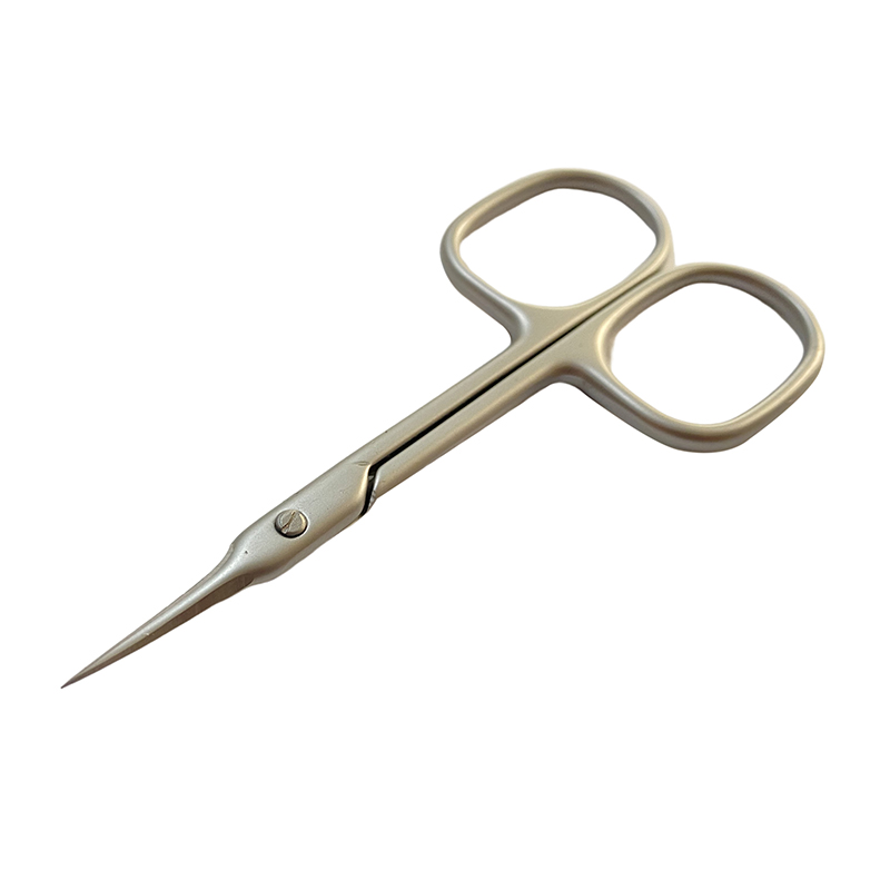 Stainless Steel Curved Tip Thin Blade Cuticle Scissors Nail Clippers