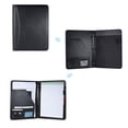 thumbnail image 3 of Tomshine Professional Business Portfolio Padfolio Folder Document Case Organizer A4 PU Leather with Business U Flash Disk Holder Memo Note Pad Loose- Loop, 3 of 7
