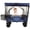 Dark Blue, variant on LuckyNote 480 lbs Folding Wagon with Canopy & Mosquito Net, 7″ x 4″ All‑Terrain Wheels, Lightweight Utility Cart, Black