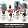 thumbnail image 3 of Extra Large Silicone Swim Cap For Long Hair Braids Dreadlocks, Waterproof Swimming Caps For Women Men Kids, 3 of 5