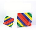 thumbnail image 1 of AMERTEER Geometric 3D Building Blocks Tower Pyramid Cube Assembly Construction Toys, 1 of 2