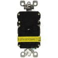 thumbnail image 2 of Toma eléctrica Leviton R92-GFWT1-0KW Blanca, 2 of 2