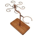 thumbnail image 3 of Wine Glass Holder, Rust Resistance Stable Structure Glass Drying Rack, Easy To Clean Wine Glass , For Homes Bars Bronze, 3 of 8