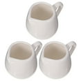 thumbnail image 4 of 3Pcs Mini Milk Jug Kitchen Sauce Cup Sauce Jugs Ceramic Creamer with Handle, 4 of 6