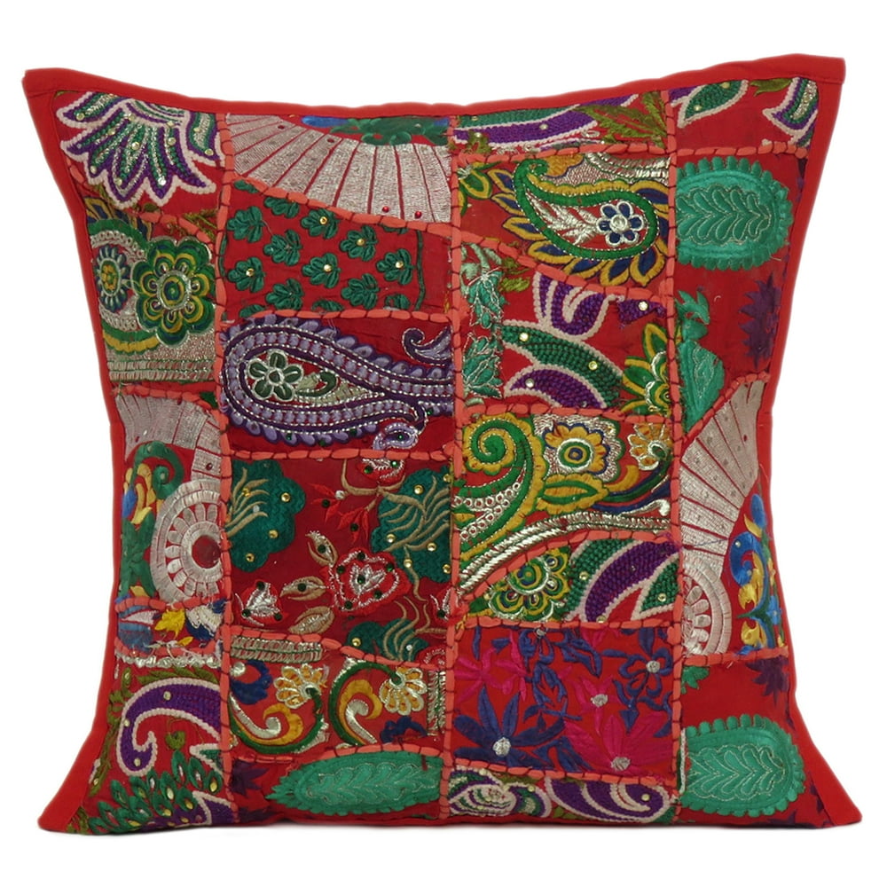 Decorative Cushion Covers Embroidered Throw Pillows for