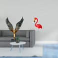 thumbnail image 2 of Estatua De Pájaro De Alas Extendidas De Resina, Escultura, Adorno De Feng Shui, Figura Decorativa, Adorno De Arte Para Jardín, Accesorios De Jardín De Hadas, Estaca De Flamenco Para Jardín,, 2 of 8