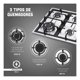 thumbnail image 4 of Parrilla Empotrable a Gas Era 4 Quemadores Acero Inoxidable 60 cm PLP-4, 4 of 9
