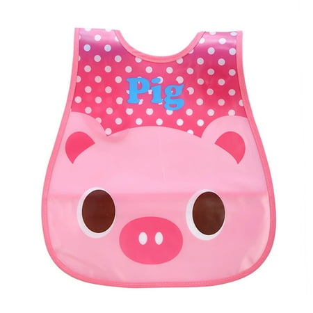 

wozhidaoke baby bibs toddler boys girls cartoon sleeveless waterproof feeding apron smock valentines day gifts for kids clean simple eats