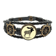 thumbnail image 1 of Alce de alce Pulsera marina tejida en cuero, 1 of 4