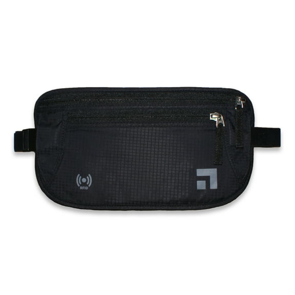 Slate Travel Money Belt - RFID Blocking & Waterproof - Anti-Theft Travel Wallet & Passport Holder …
