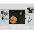 thumbnail image 5 of MUSENTIAL 20-Piece Kitchen Utensil Set with Holder, BPA-Free Silicone and Stainless Steel Handle, Non-Stick and Heat Resistant Cooking Spatula Utensil Set (Black/Silver), 5 of 6