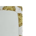 thumbnail image 2 of Ambesonne Mandala Fitted Sheet, Natural Leaves, Full Size, Yellow Cream Brown, 2 of 2