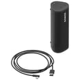 thumbnail image 4 of Boîte Ouverte - Sonos Errer Haut-Parleur Sans Fil Bluetooth avec Assistant Google et Alexa Amazon – Noir, 4 of 5
