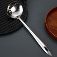 thumbnail image 7 of Beaupretty Metal Soup Ladle Stainless Steel Oil Skimmer 2pcs, 7 of 7