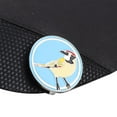 Blue Bird ClipOn Ball Marker for Golf Cap Visor and