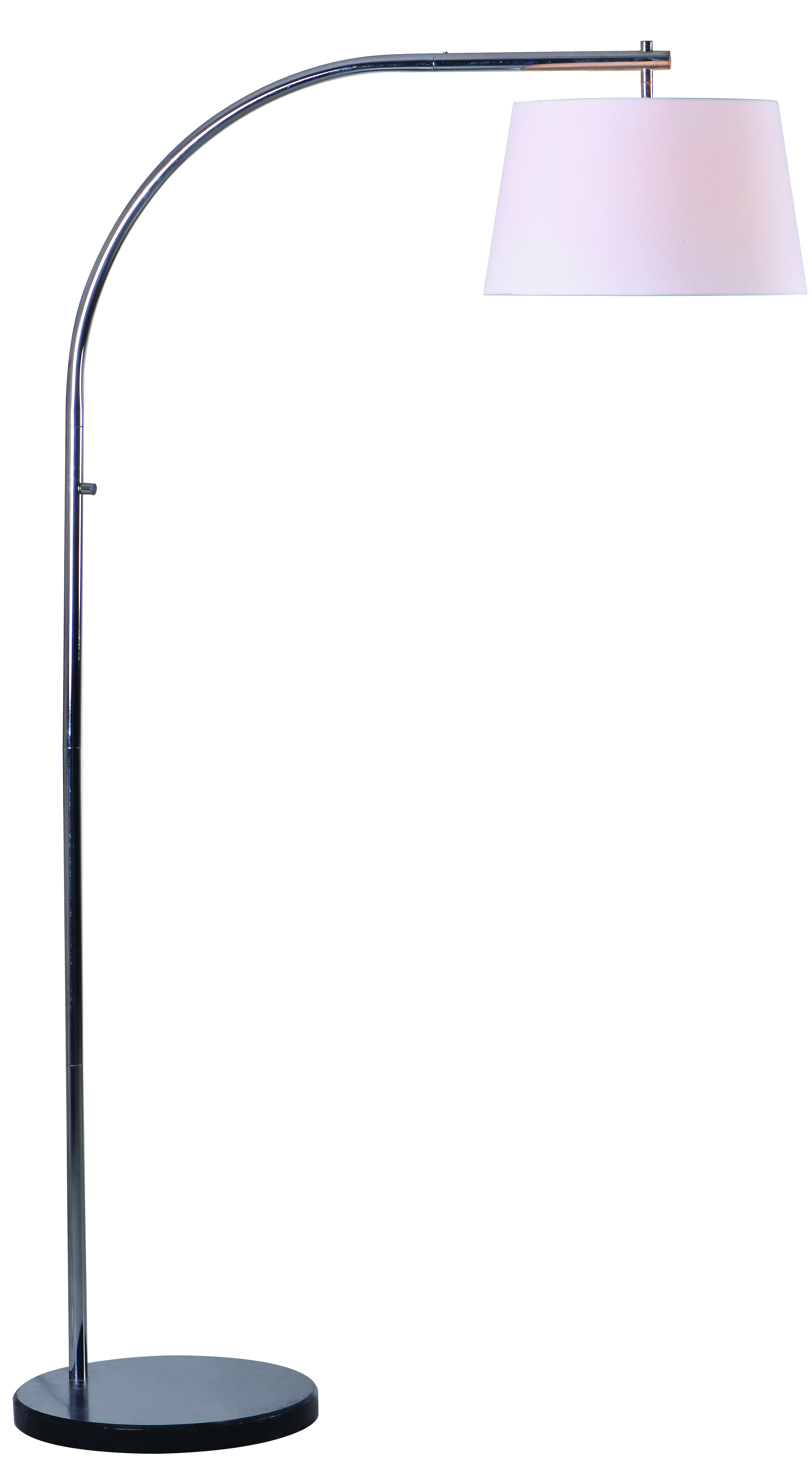 Kenroy Home Sweep Chrome Arc Floor Lamp Com