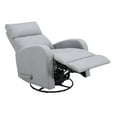 thumbnail image 2 of Concord Baby Charleston Fabric Swivel Glider Recliner, 2 of 3