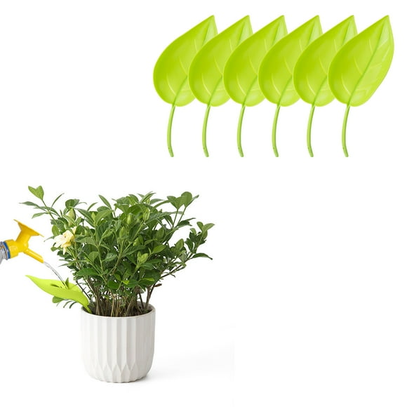 WIFKLSIIPG 6PCS Potted Leaf Type Diversion Watering Funnel Drainage Watering Device Watering Device