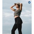 thumbnail image 2 of Leggings Jupe pour Femmes Taille Haute Pantalons de Yoga Jupe Rassemblée, 2 of 4