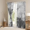 thumbnail image 3 of Manfei Grey Chic Abstract Curtains Pack of 2 (42x84 Each) for Adult, Oil Printing Curtains Blackout, Mid Century Artwork Bedroom Curtains, Curtains and Drapes Decor, 3 of 6