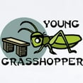 thumbnail image 2 of CafePress - Young Grasshopper Infant Bodysuit - Baby Light Bodysuit, Size Newborn - 24 Months, 2 of 4