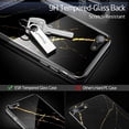 thumbnail image 4 of Funda ESR Mimic Cristal para iPhone SE (2020) iPhone 8 y 7 Marmol Negro, 4 of 9