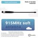 thumbnail image 5 of 3X Antena de 915 MHz, Ganancia de 8 DBi, Antena de Látigo Suave de Alcance, Omni SMA para Meshtastic, 5 of 8