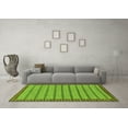 thumbnail image 3 of Ahgly Company Indoor Square Oriental Green Modern Area Rugs, 6' Square, 3 of 4