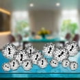 thumbnail image 6 of 54 Pcs Disco , Hanging Disco Decor Mini Silver Disco Cake Topper Mirror Decorations Wedding Christmas, 6 of 6