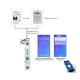 thumbnail image 3 of 1P 63A Din Rail WIFI Smart Energy Meter Power Consumption KWh Meter Wattmeter Switch ,Intelligent Safety, 3 of 6