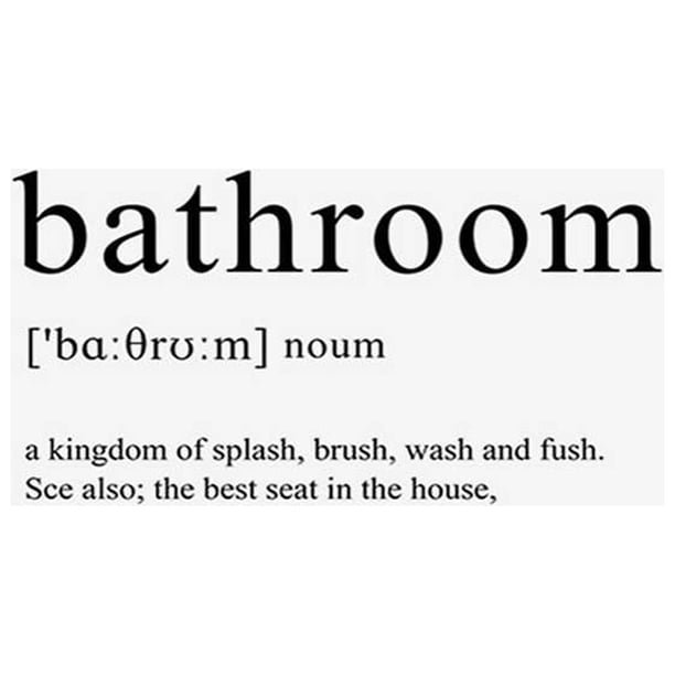 Xihbxyly Letrero de Baño Bohemio, Impresión Artística Divertida para Pared, Diseño Personalizado, Decoración para El Hogar, Un Toque Elegante, Disponible En Varios Tamaños, Sin Marco.
