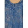 thumbnail image 6 of Sakkas Hope Embroidery And Seqiun Accents Summer Blouse - Navy - One Size Plus, 6 of 6