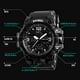 thumbnail image 4 of Reloj digital para hombre Analógico LED Fecha Semana Pantalla dual Reloj deportivo Hugo reloj digital para hombre, 4 of 8