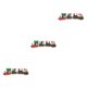 thumbnail image 2 of Ounissouiy Decoración de tren de Navidad de madera, camión de Papá Noel rústico, juguete clásico para de fiesta, patio, regalo de Año Nuevo, Type6 NO6, 2 of 6