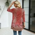 thumbnail image 7 of 3/4 Length Sleeve Womens Tops V Neck T Shirts Summer Clothes Basic Blouses Dressy Casual 2026 Spring Outfits, 7 of 7