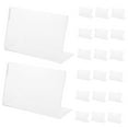 thumbnail image 4 of OUNONA  20 Pcs Price Tag Transparent Label Holder Labels Tabs Office, 4 of 8