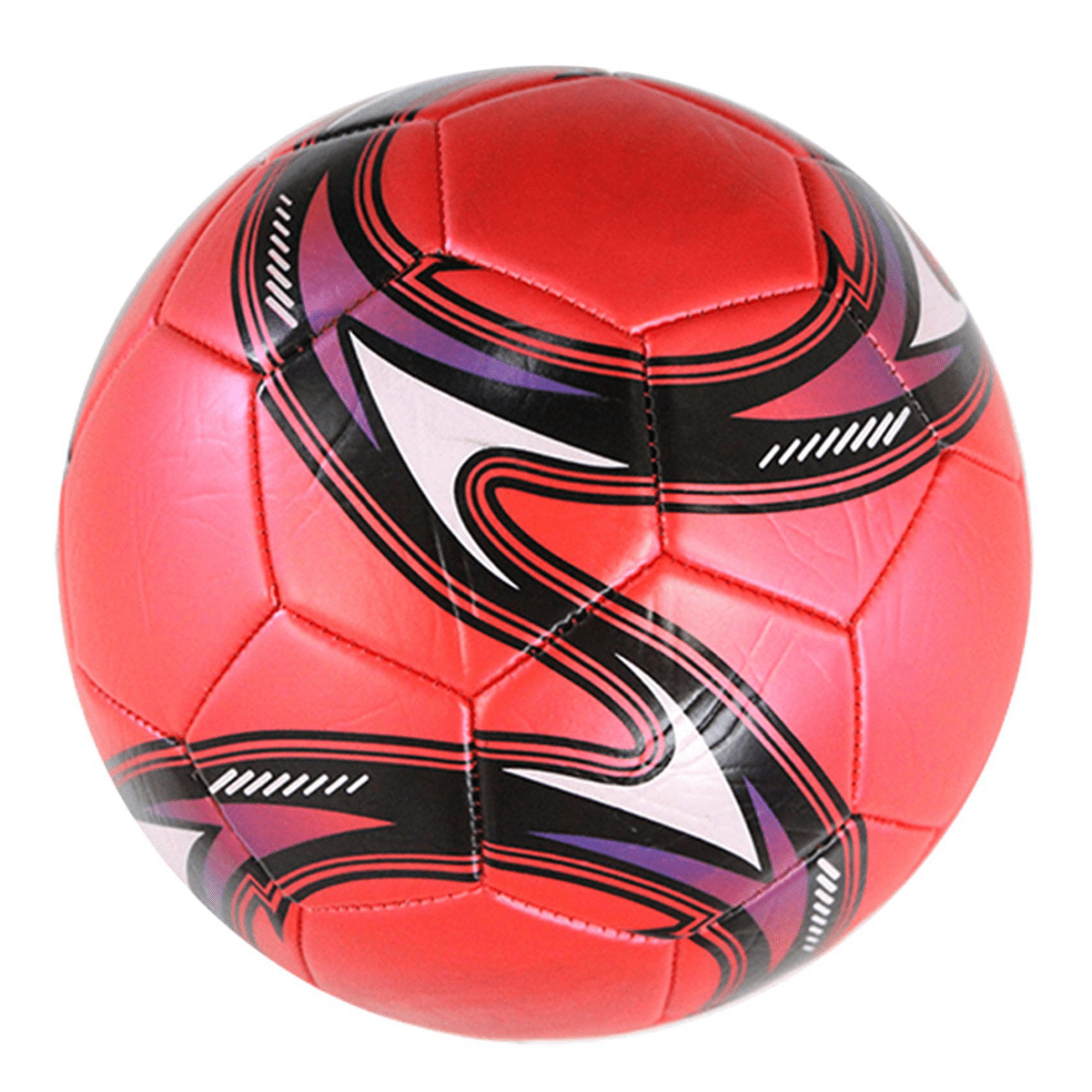 5X Professional Soccer Size 5 Official Soccer Training Football Competition Outdoor Football Red