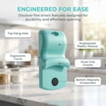 thumbnail image 5 of Lsupdaol 2 Pack Canning Jar Opener with Magnets, Mason Jar Opener For Canning Lids, for Regular and Wide Mouth Lids, Powerful Magnet for Easy Refrigerator Storage, Releases Vacuum Seal(Blue), 5 of 6