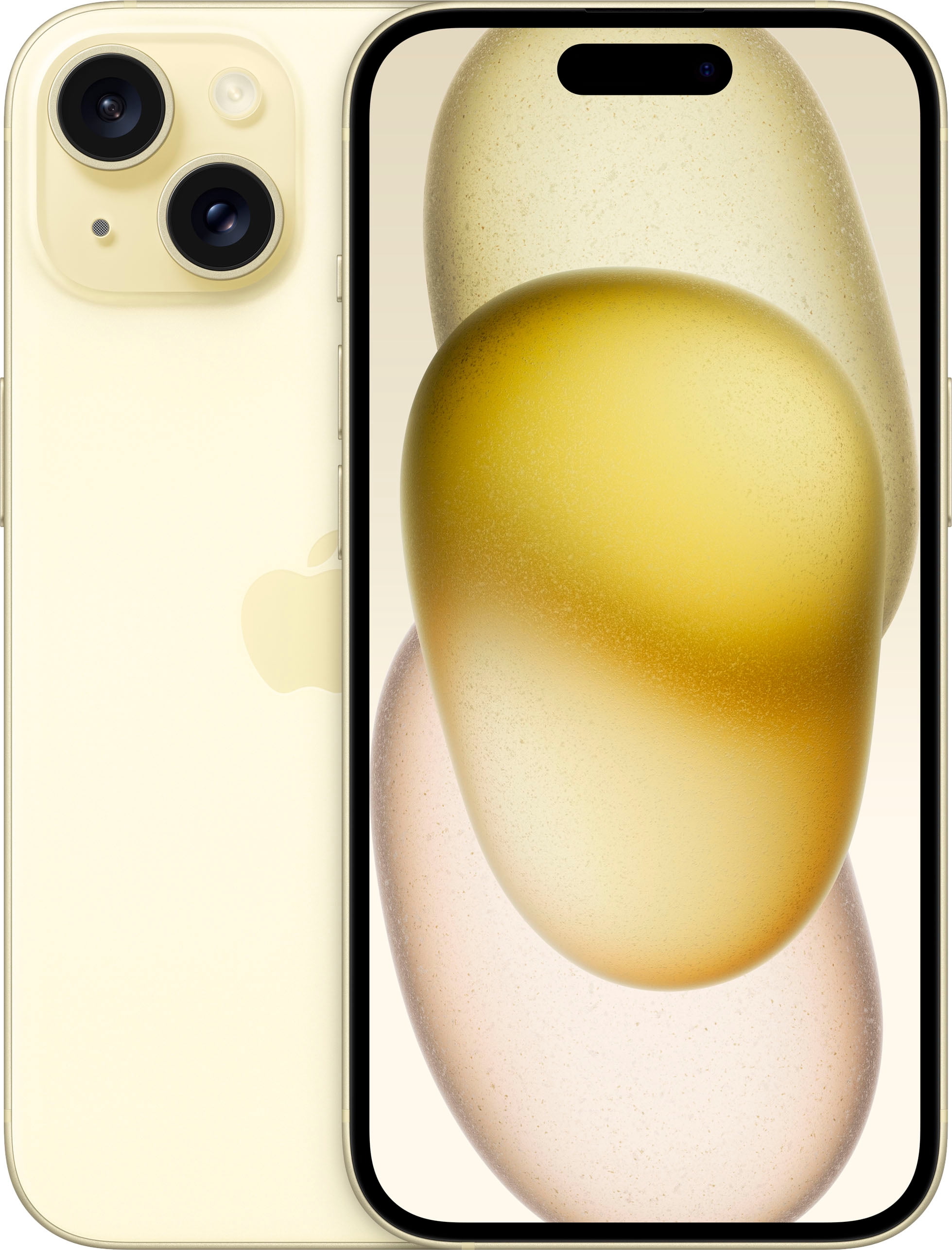 Restored Apple iPhone 15 A2846 (Fully Unlocked) 128GB Yellow w