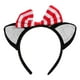 thumbnail image 1 of Diadema con lazo, diademas para fiesta, Cosplay, aros para el pelo con orejas de gato, diadema con orejas de gato encantadora, 1 of 5
