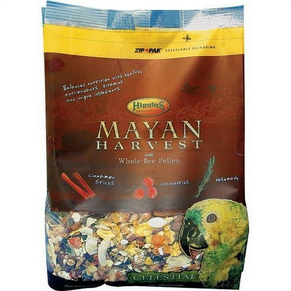 Higgins Mayan Harvest Celestial Blend Large Hookbill Bird Food, 3 Lb