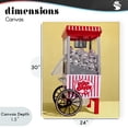thumbnail image 4 of Stupell Industries Glam Disco Popcorn over Yellow Canvas Art, 24 x 30, by LISH Creative, 4 of 8