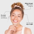 thumbnail image 3 of Kitsch Satin Hair Scrunchies for Adults, 5 Pack, Pink, 3 of 14
