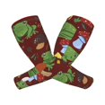 thumbnail image 1 of Fotbe Frogs and Mushrooms Mangas para Brazos con Protección Solar UV- Cubrebrazos para Tatuajes – Mangas Deportivas Refrigerantes UPF 50 para Hombre y Mujer, 1 of 7