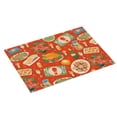 thumbnail image 2 of Microfiber Drying Mat, Cartoon Christmas Dinner Print Dish Drying Mat for Kitchen Counter, 18 x 24 inches, 2 of 9