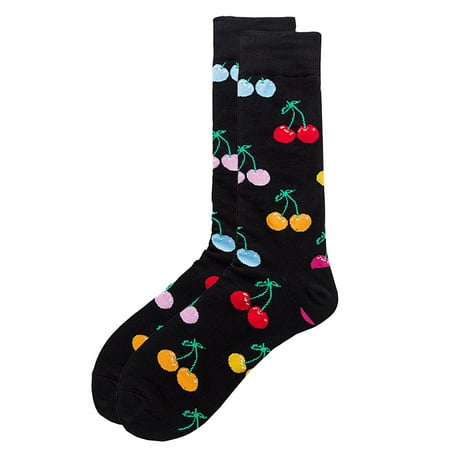 

Fashion Socks Men And Women Adult Geometric Personality Food Printed Socks Street Socks Astronaut Socks