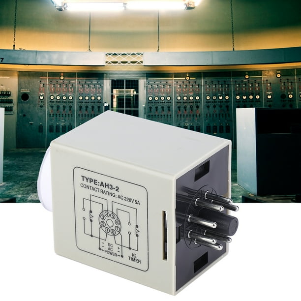 Minicontrolador de retardo de tiempo AH3-2, temporizador de CA 220 V para sistema de control automático, 30 s