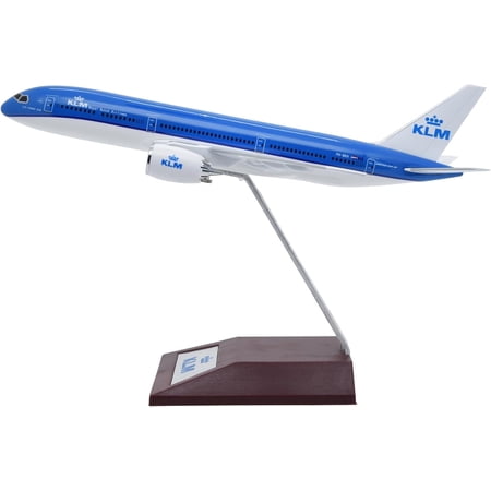 1:240 11inch KLM Royal Dutch Airlines B787-10 ABS Resin Airplane Model,Diecast Plane,for Collecting and Gift