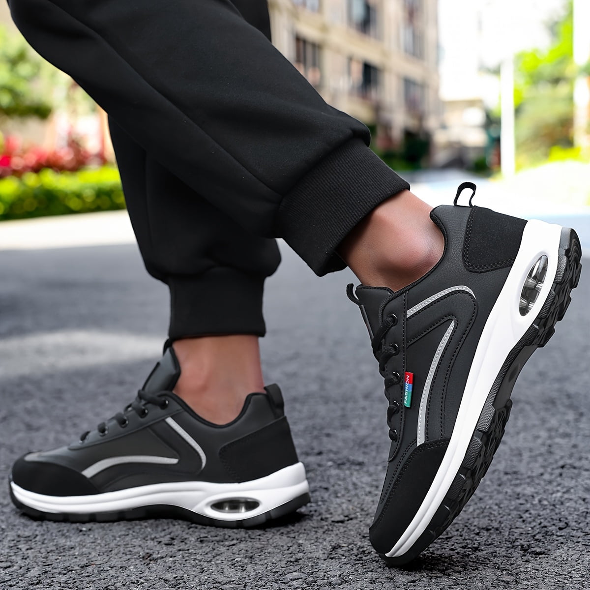 [sneakers] Men'S Athletic Casual Shoes with Air Cushioning, Comfortable And Outdoor Hiking And Lightweight for Driving, Leisure, Training,